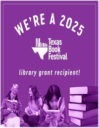 Texas Book Festival Grant Recipient